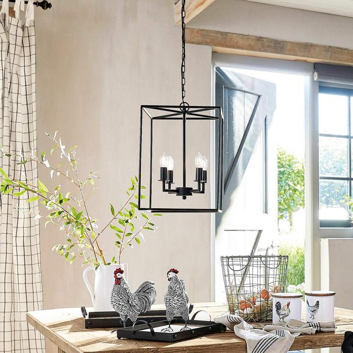 Produktbild Loberon Hängelampe Elian antikschwarz (E14)