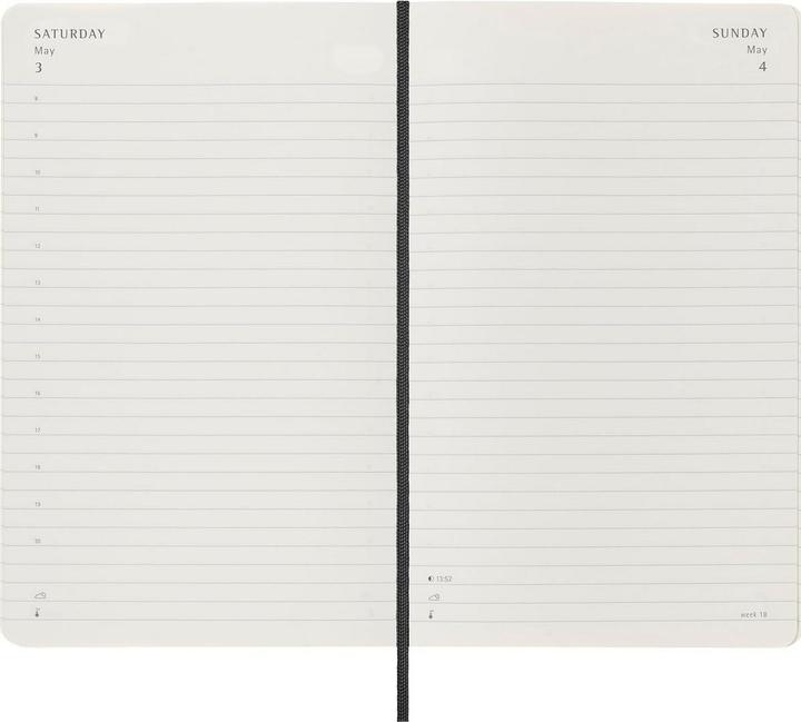 Valeurs nutritives et ingrédients Moleskine Planificateur à couverture souple 2025