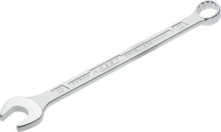 Produktbild HAZET Ring-Maulschlüssel 600N-22 ∙ Aussen Doppel-Sechskant-Tractionsprofil ∙ 22 mm (22 mm)