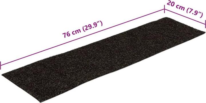 Immagine prodotto vidaXL Treppenmatten (20 x 76 cm)