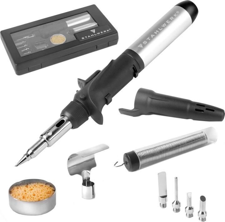Immagine prodotto Stahlwerk GLK-500 ST saldatore a gas con temperatura di saldatura di 200-500°C in un set completo