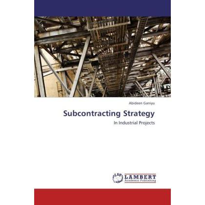 Subcontracting Strategy, Fachbücher