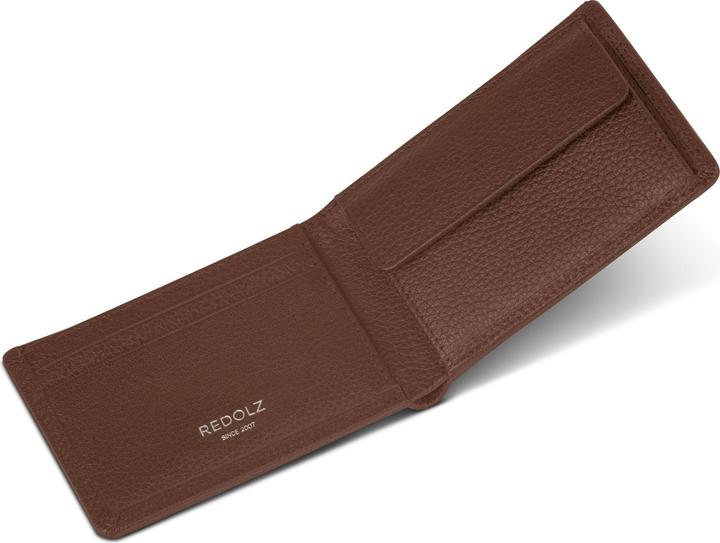 Produktbild Redolz Leather Essentials QF kleine Geldbörse RFID Leder 10,5 cm