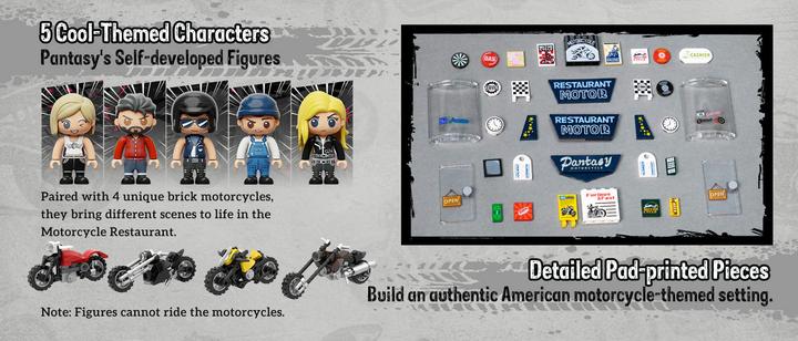 Actual product image Pantasy Motorcycle Restaurant