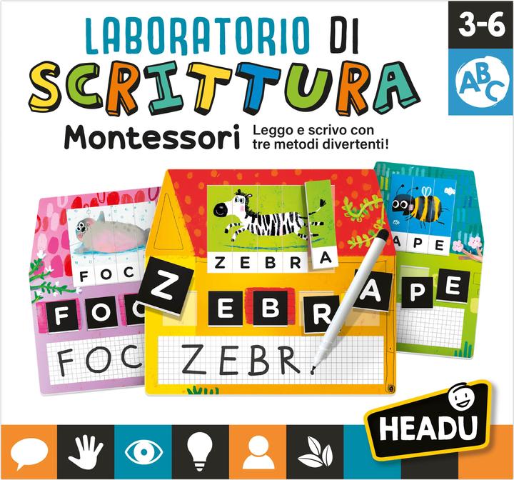 Produktbild Sombo Laboratorio di Scrittura Montessori (Deutsch, Französisch, Italienisch, Englisch)