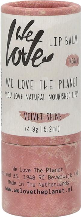 Produktbild We Love The Planet Natürliche Lippenpflege Velvet Shine Mango - 4,9g - (Lippenpflege Stick, 4.90 ml)