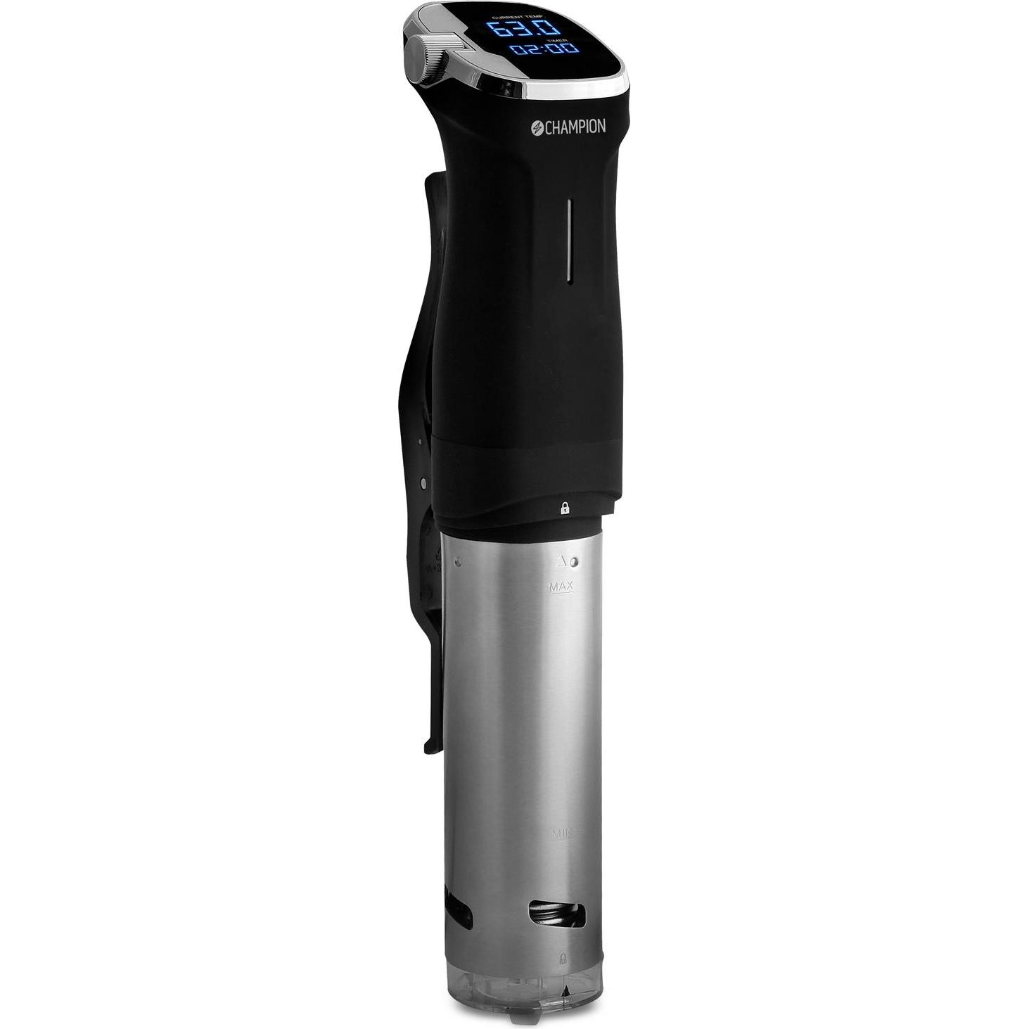 Champion -sous vide precision circulator, Dampfgarer + Reiskocher, Schwarz
