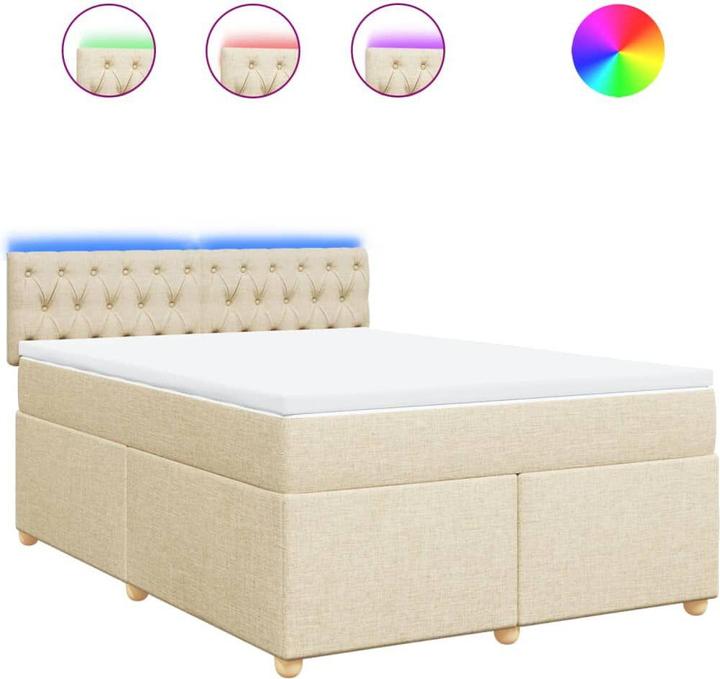 Produktbild vidaXL Boxspringbett (160 x 200 cm)