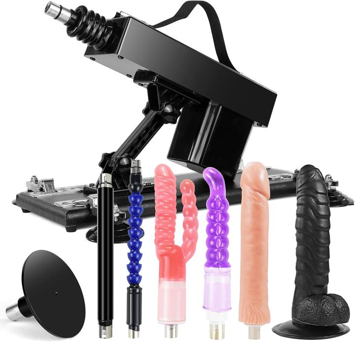 Immagine prodotto Qianmu Liebesmaschine mit 7 Aufsätzen