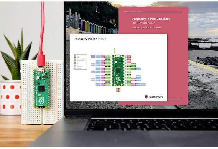 Actual product image Raspberry Pi Microcontroller RP-PICO-H