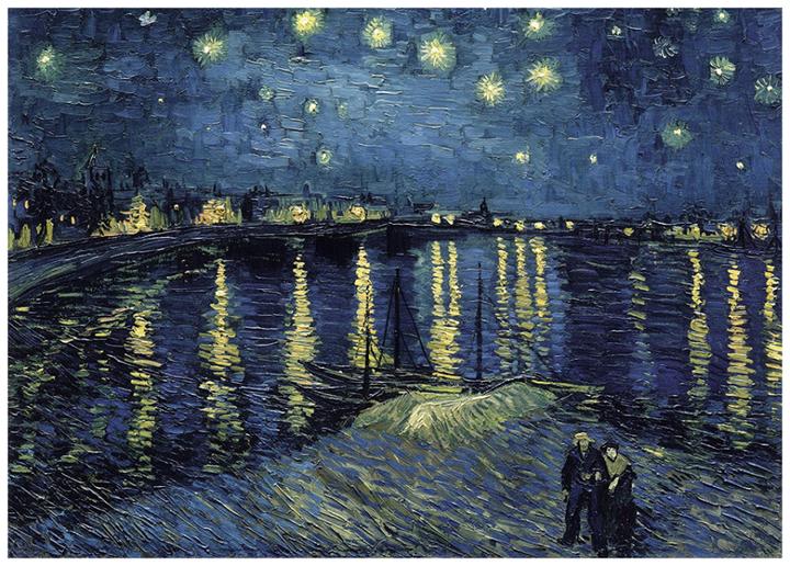 Actual product image Ravensburger Van Gogh: Starry Night (1000 pieces)