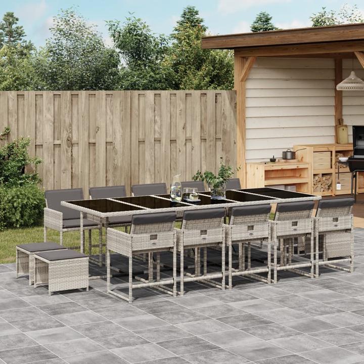 Actual product image vidaXL Garten Essgruppe (275 x 106 x 73 cm)