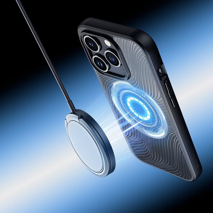 Produktbild Dux Ducis Armored case for iPhone 15 Pro with MagSafe Aimo Mag - black (Apple iPhone 15 Pro)