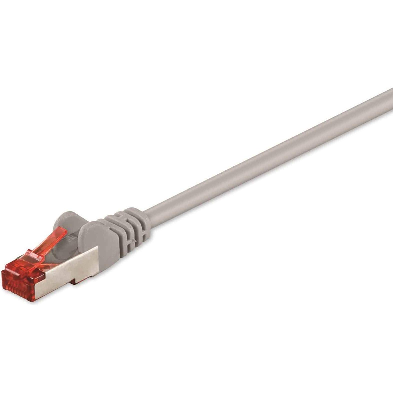 Goobay Netzwerkkabel (S/FTP, CAT6, 0.25 m), Netzwerkkabel