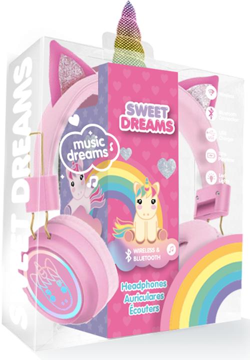Actual product image Kids Euroswan SWEET DREAMS Bluetooth headphones 18x24x10cm