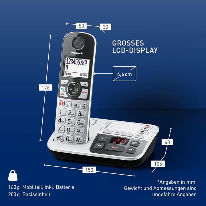 Produktbild Panasonic KX-TGE520GS