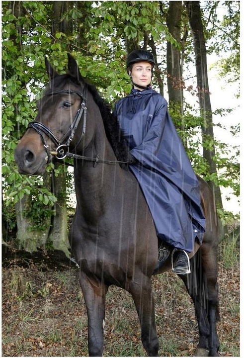 Actual product image Covalliero Riding Rain Poncho Unisex (One size)