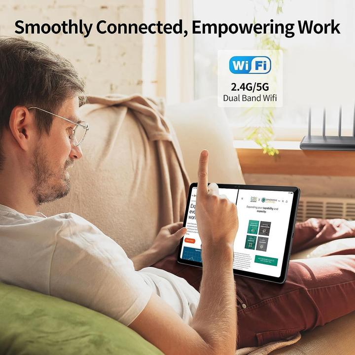 Actual product image Doogee T20S (Tablet 4G - 10.4", 128 GB, 8 GB RAM) Black (4G, 10.40", 128 GB, Black)