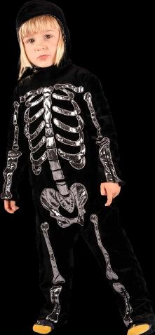 Produktbild Den Goda Fen Deluxe Skeleton Jumpsuit (110 cm) (F77665M) (110 C)