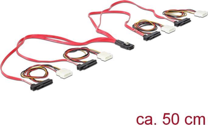 Actual product image Delock SAS cable