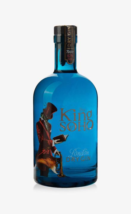 Actual product image West End Drinks The King of Soho London Dry Gin (1 x 70 cl)