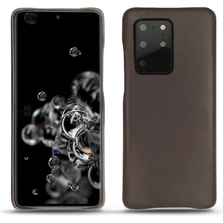 Noreve Lederschutzhülle (Samsung Galaxy S20+ 5G), Smartphone Hülle, Grau