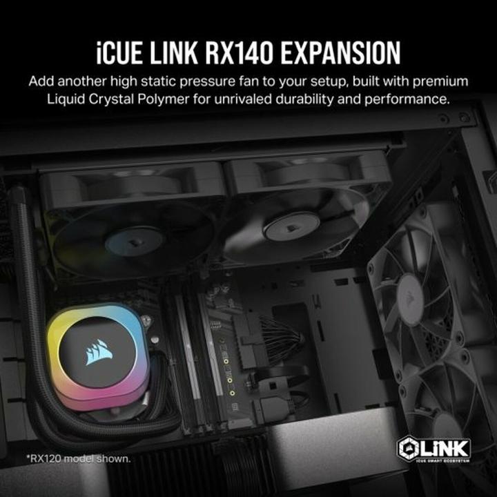 Actual product image Corsair iCUE LINK RX140 (140 mm, 1x)