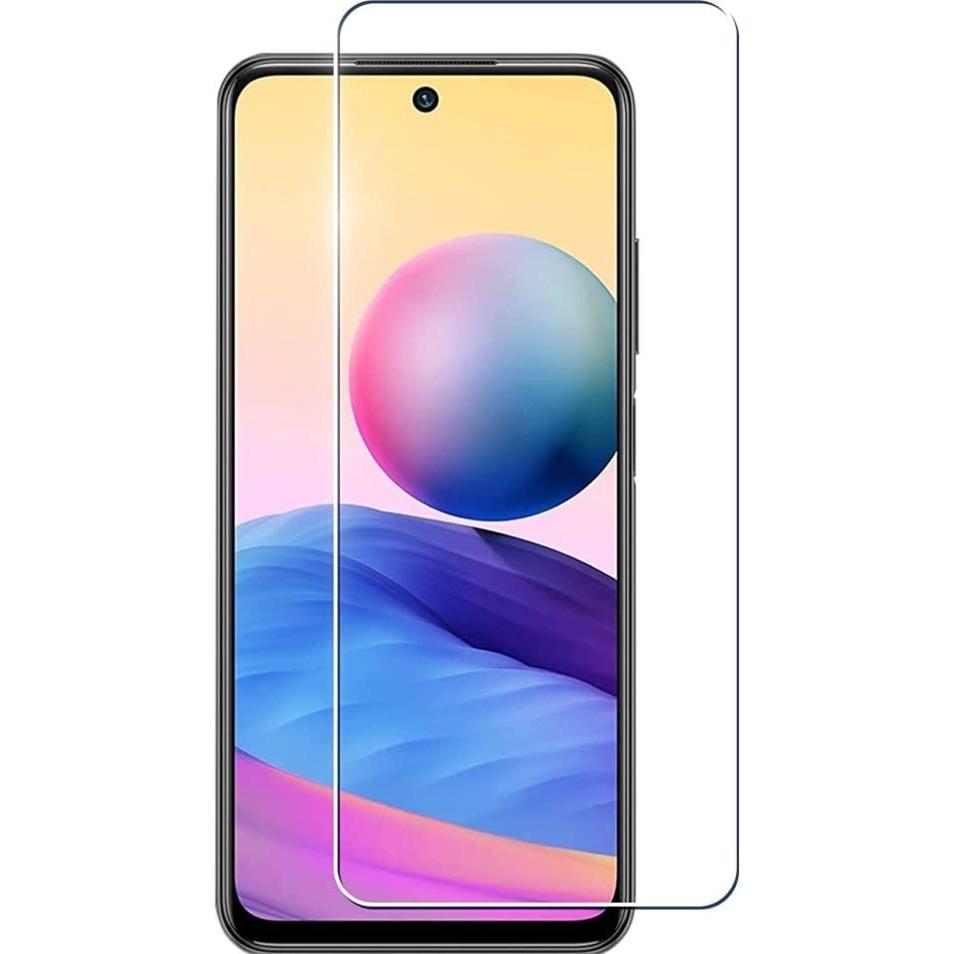 Screenguard Xiaomi Redmi Note 10 5G Panzerglas Schutzfolie Case Friendly Design (1 Stück, Xiaomi Redmi Note 10 5G), Smar...