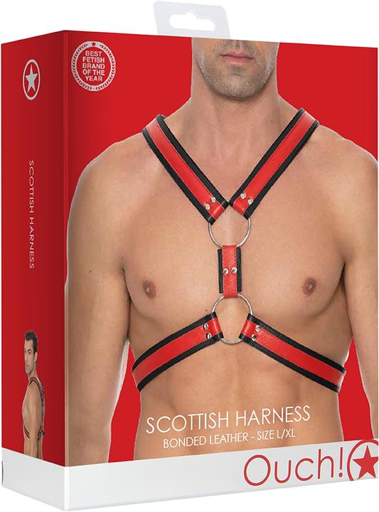 Actual product image Ouch! Scottish Harness - L/XL (L)