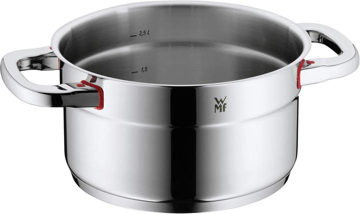 Image du produit WMF Fleischtopf PREMIUM ONE silberfarben (24 cm, Casserole, Acier inoxydable)
