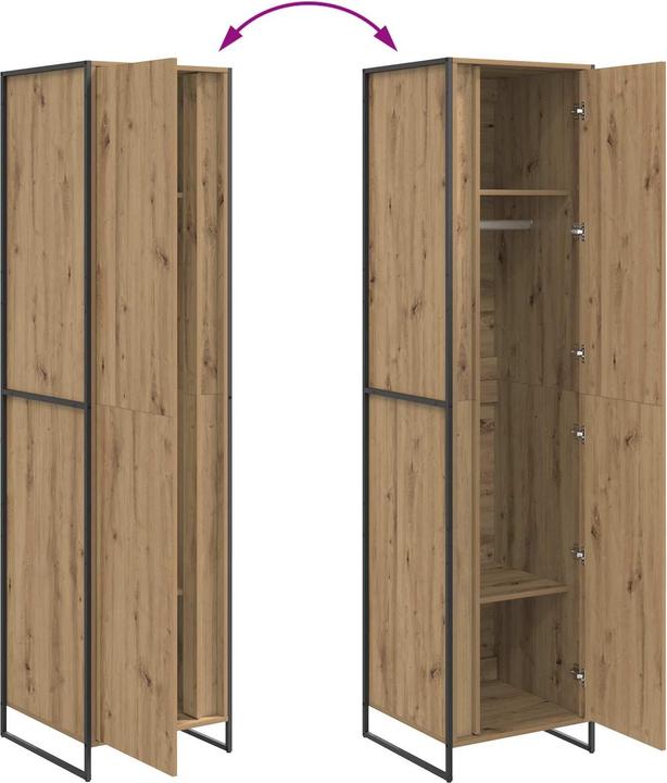 Produktbild vidaXL Kleiderschrank (50 x 50 x 200 cm)