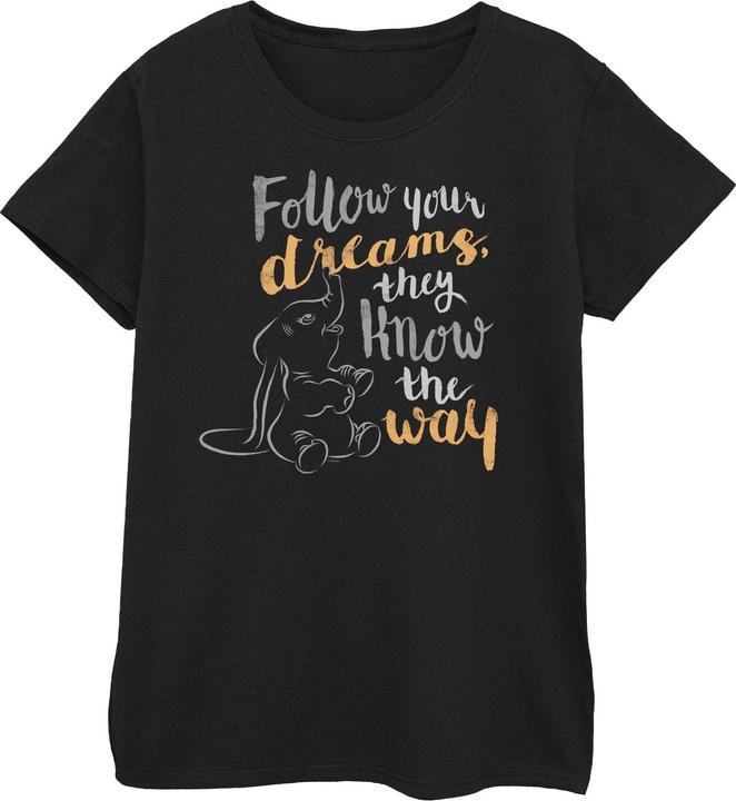 Immagine prodotto Disney Dumbo Follow Your Dream Maglietta Donna (XL)