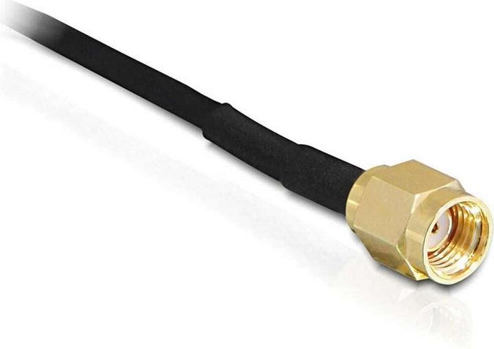 Actual product image Delock SMA WLAN Antenna with Magnetic Stand and Flexible Joint 4 dBi (Wi-Fi)