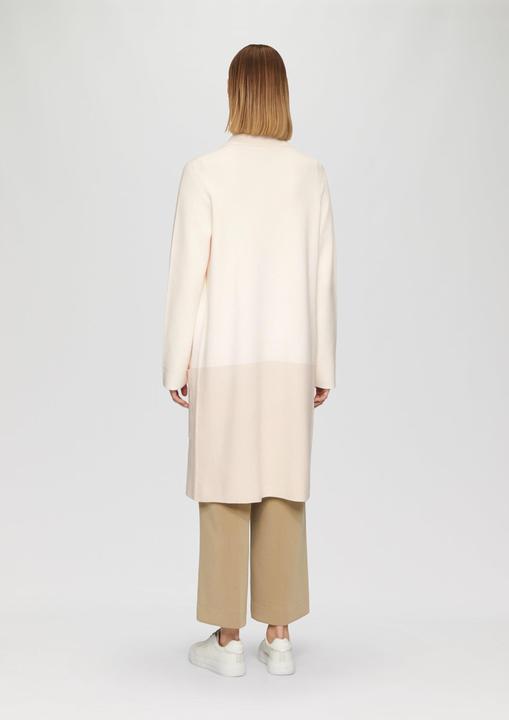 Produktbild s.Oliver Strickjacke Feinstrick-Cardigan mit Reverskragen und Colour-Blocking (40)