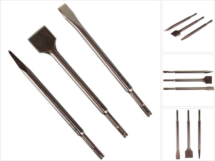 Produktbild Bosch Zubehör Meissel-Set SDS plus, 3-teilig (52 mm)