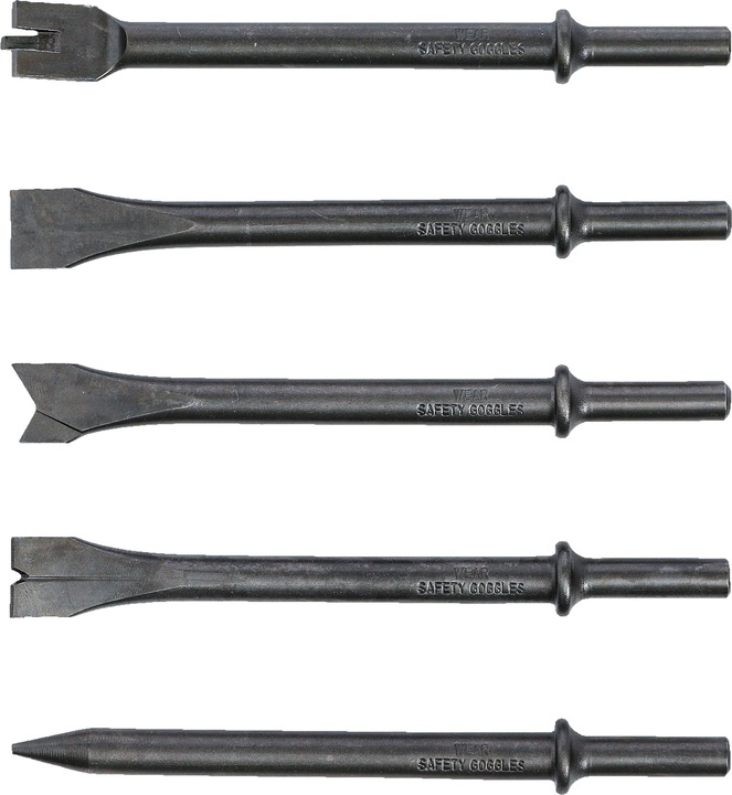 Produktbild BGS Drucklufthammer-Meissel-Satz 5-tlg. (10 mm)