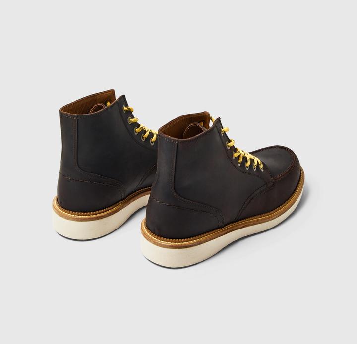 Actual product image Selected Moc Toe Leather Boots (42)