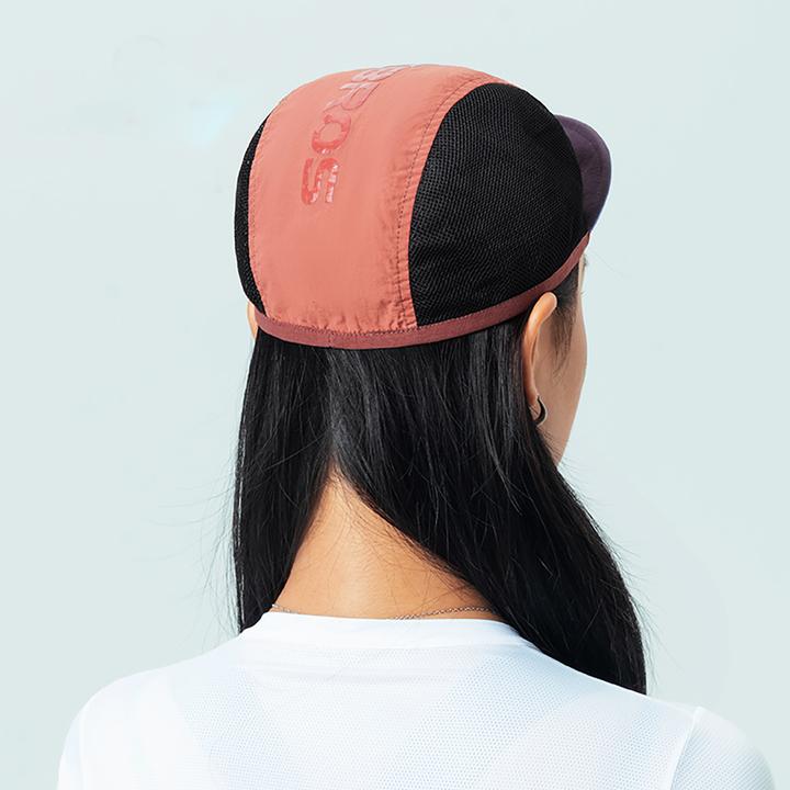 Actual product image Rockbros Cycling Cap with Helmet Visor - Red (56, 57, 58, 59, 60, 61)