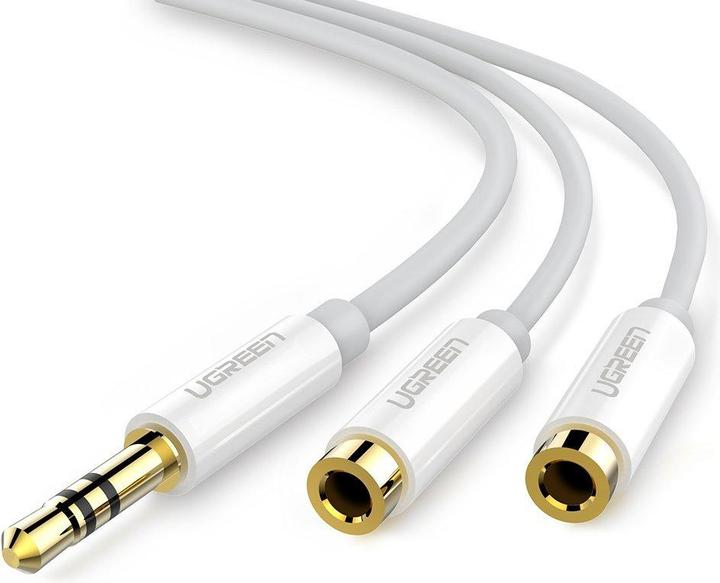 Immagine prodotto Ugreen Splitter audio stereo da 3,5 mm (0.20 m, Connettore da 3,5 mm (AUX))