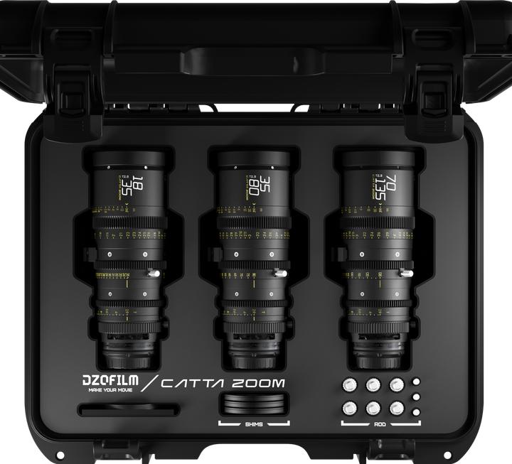 Produktbild Dzofilm Catta Zoom Bundles 18-35/35-80/70-135 T2.9-E Mount(Black) (Sony E, Vollformat)