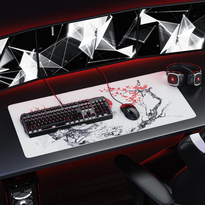 Actual product image Titanwolf Gaming Mouse Pad, 900 x 400mm XXL Speed Gaming Mouse Mat, Mousepad Extra Large Surface, Japan Ink (XXL)
