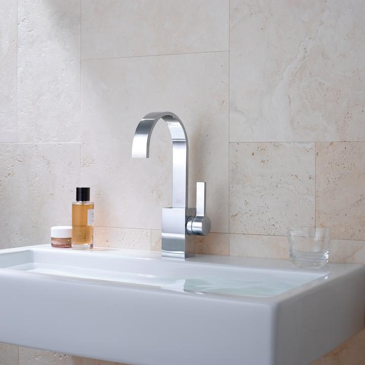 Produktbild Dornbracht MEM Waschtisch-Einhandbatterie mit Ablaufgarnitur, Ausladung 165 mm, 33500782