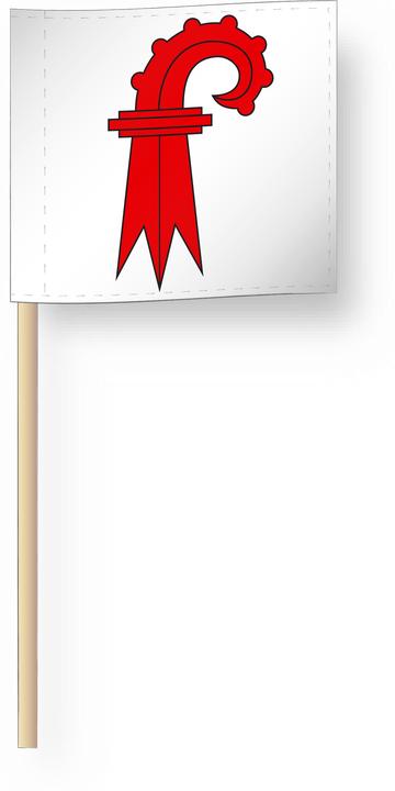 Image du produit Alpenfahnen Bâle-Campagne (30 x 30 cm)