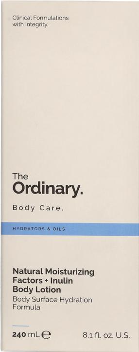 Image du produit The Ordinary Natural Moisturizing Factors Inulin Body Lotion 240 Ml (Lotion pour le corps, 240 ml)