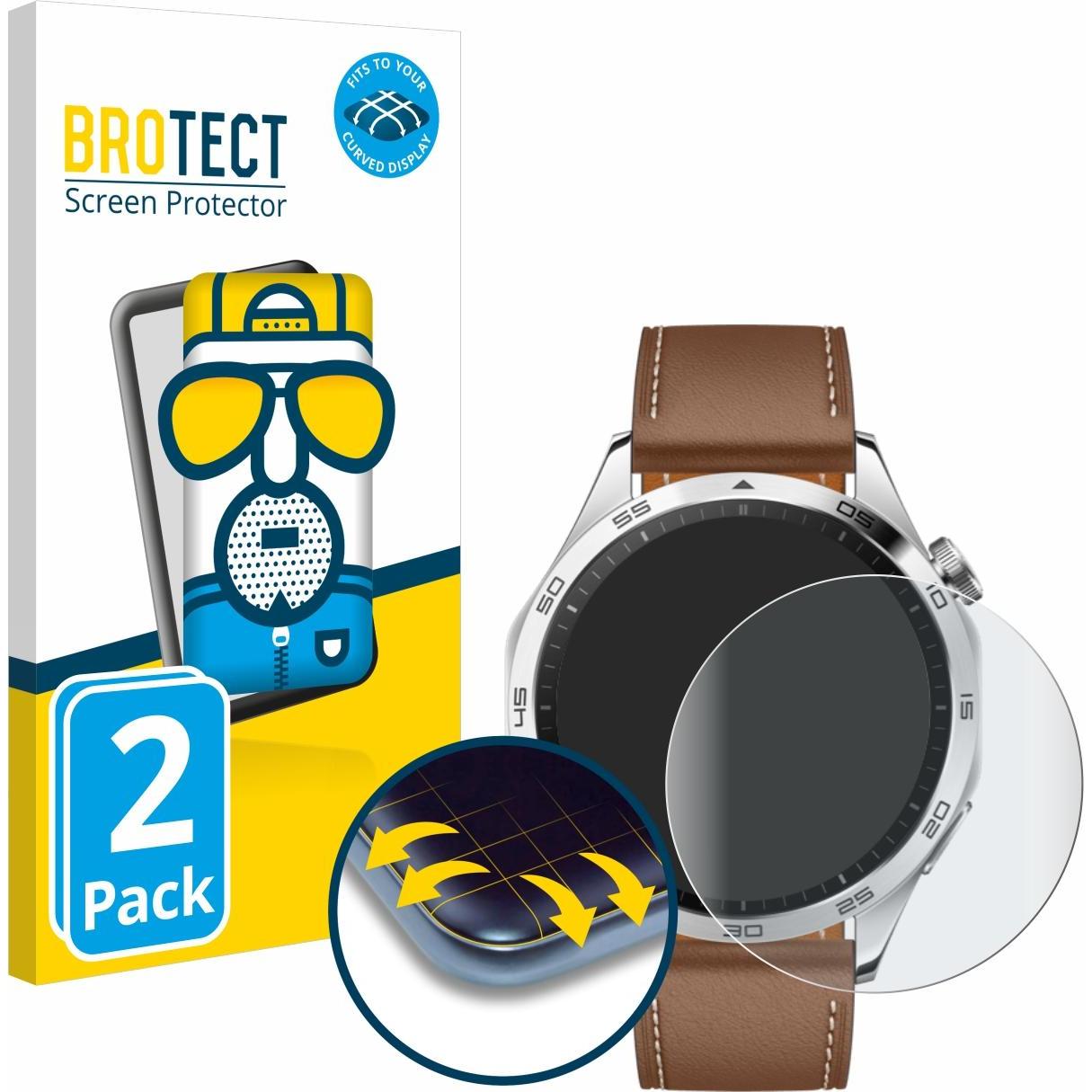 Thumbnail - BROTECT Full-Cover Displayschutz Matt, Smartwatch Schutzfolie, Grau