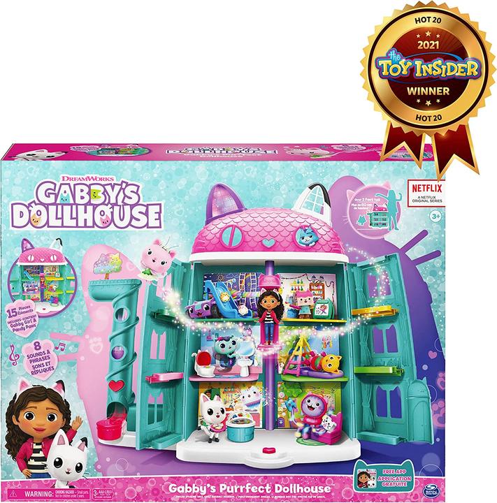 Actual product image Gabby's Dollhouse Gabby's Purrfect Dollhouse