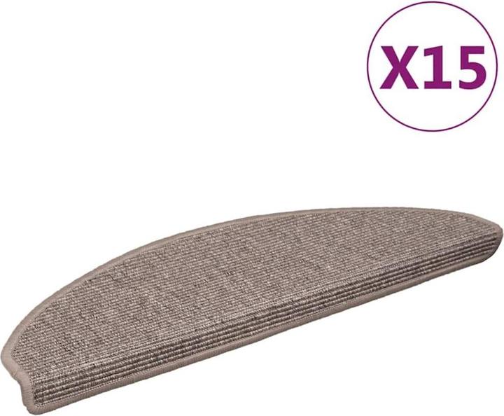 Immagine prodotto vidaXL Treppenmatte (65 x 21 cm)