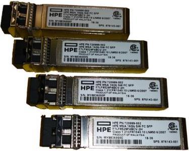 Actual product image HPE MSA 2050 16GB SW FC SFP