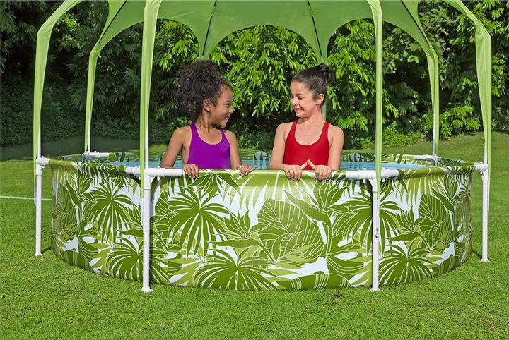 Actual product image Bestway Steel Pro Pool with UV sun protection