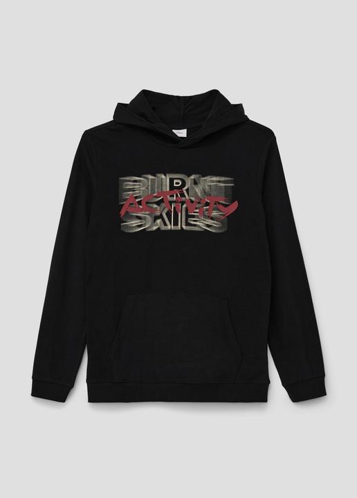 Produktbild s.Oliver T-Shirt Longsleeve mit Schriftprint (L)